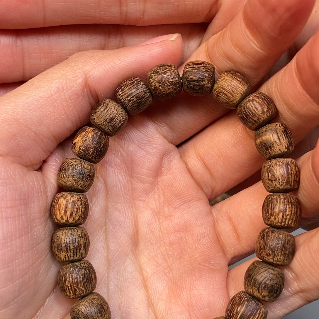 沉香手串天然野越南顺化0.9，8克加，03