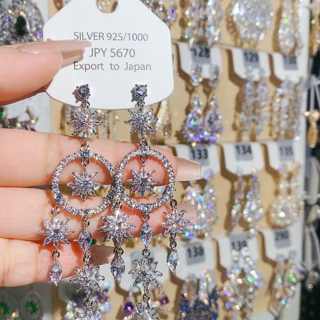 非金属锆石925银