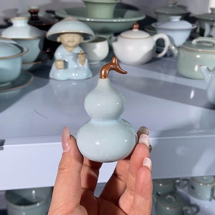 瓷片微瑕龙头葫芦8888