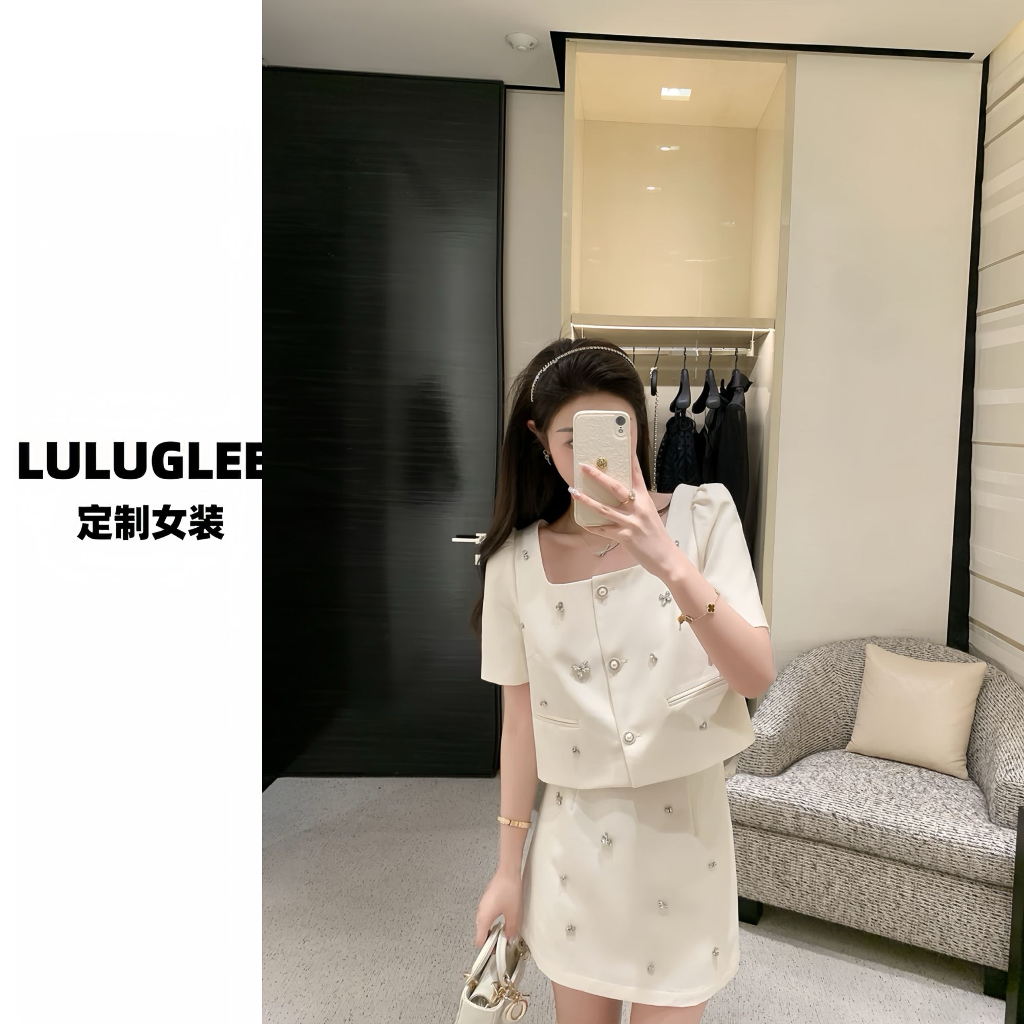 【A051-A061】LULUGLEE夏季新款杭州南油连衣裙按照编码拍