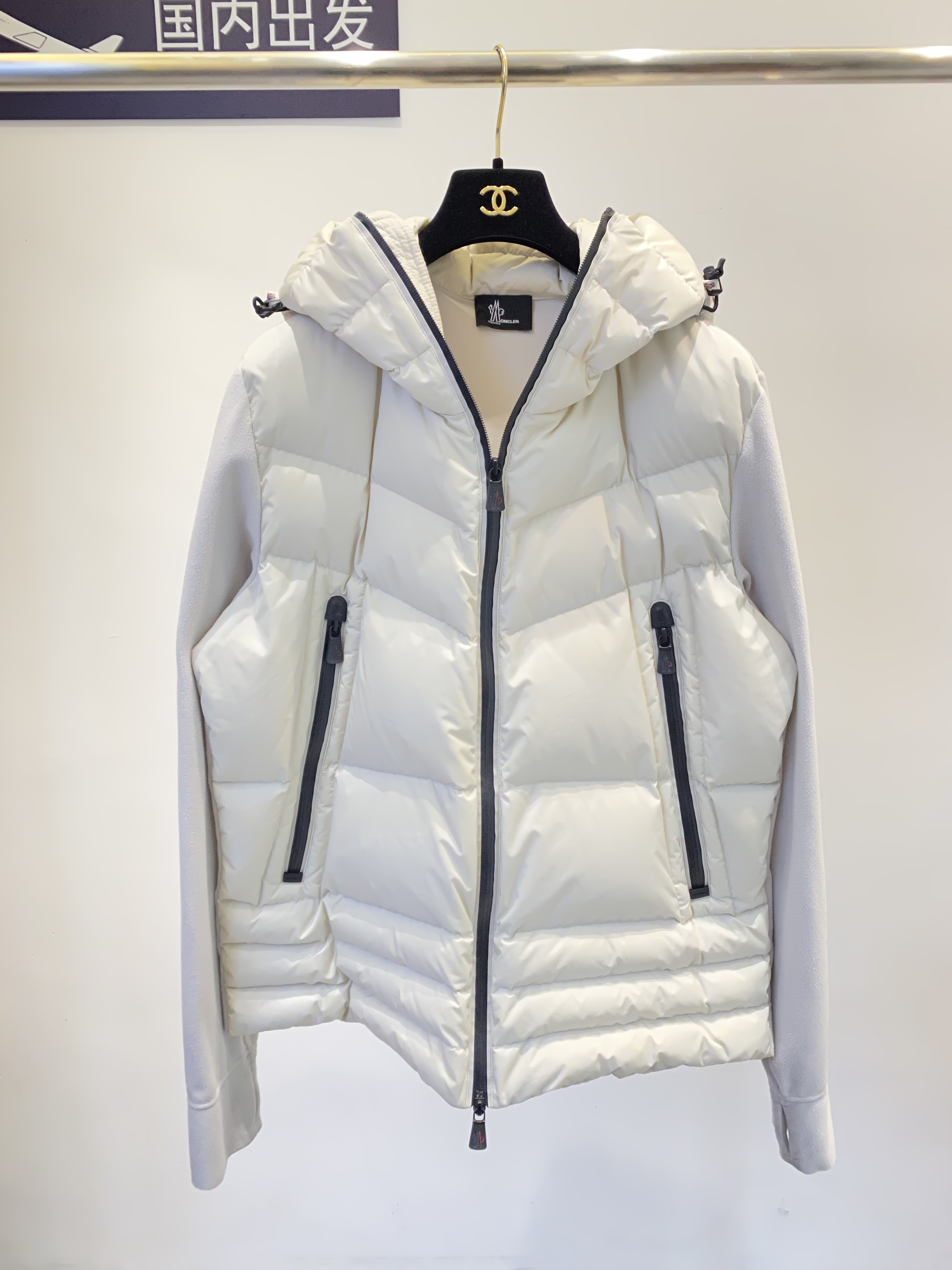 99新 MONCLER Moncler 白色拼接滑雪服 XXL码 99新 11208458