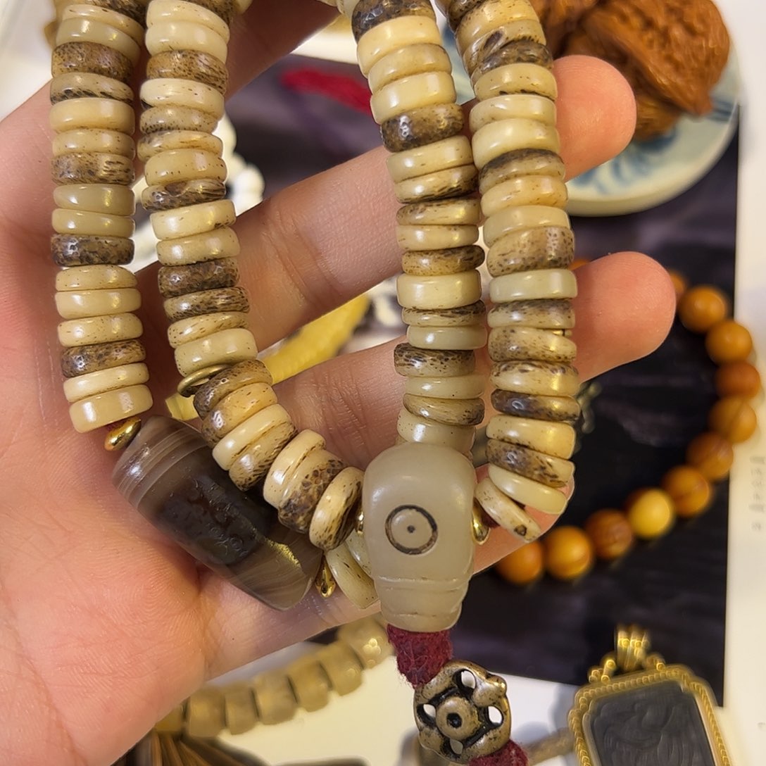 菩提根/象牙果手串如**o