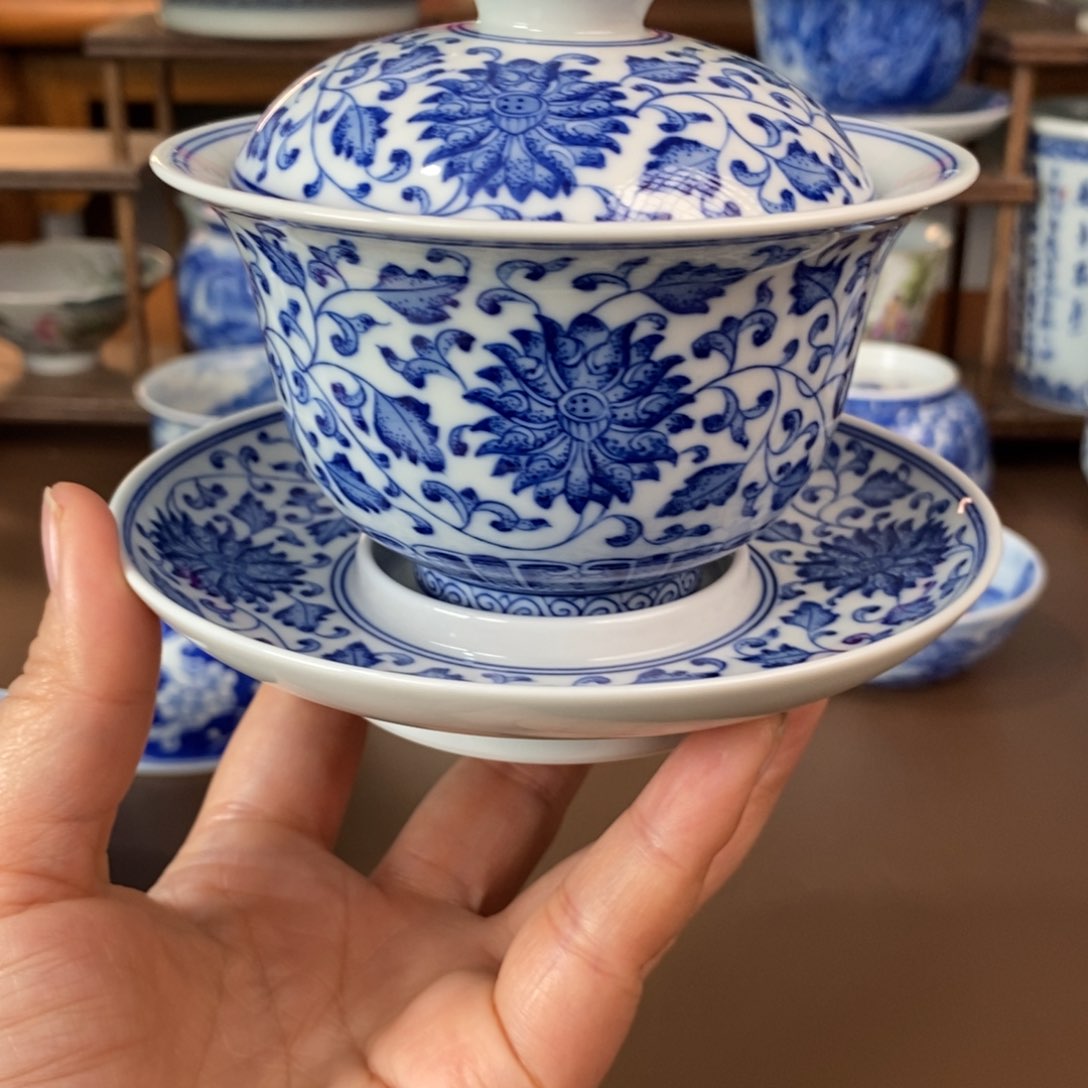 景德镇陶瓷手工手绘