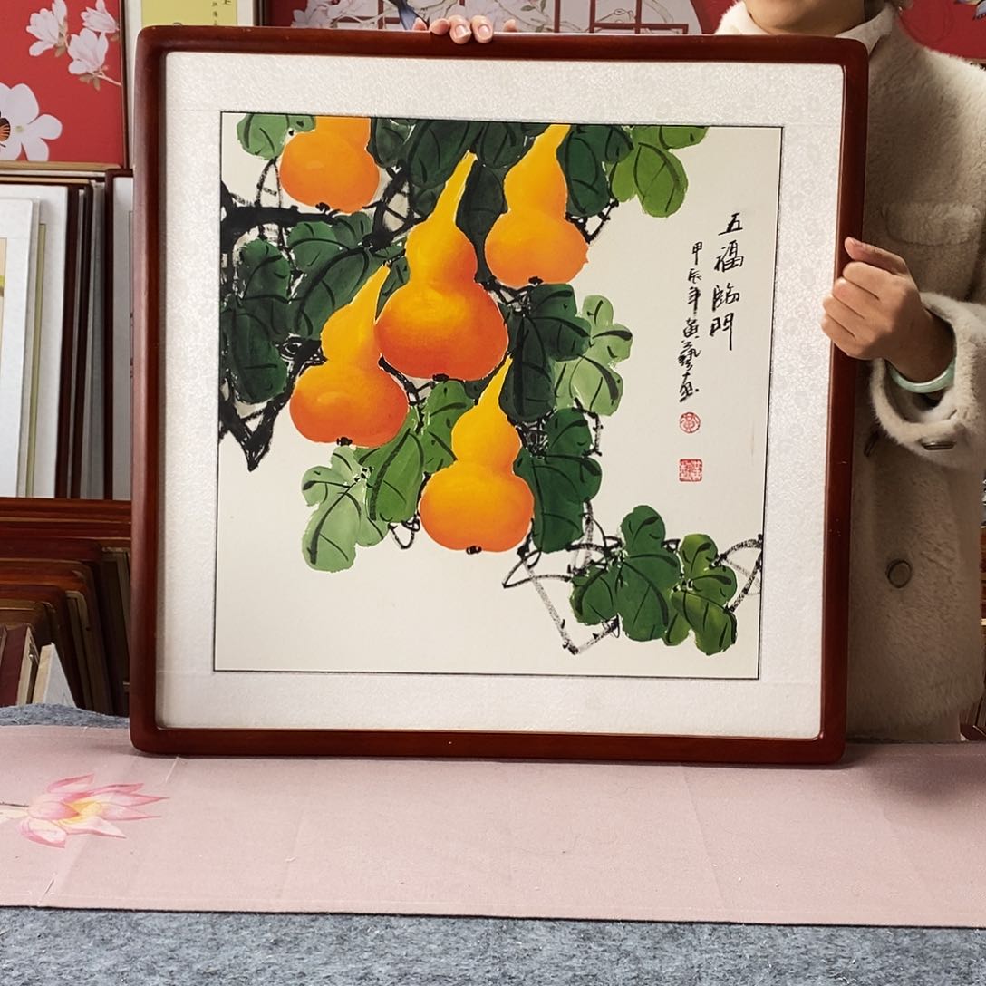 国画手写手绘国画作品