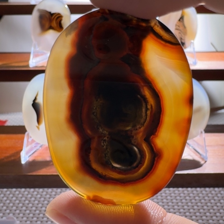 玛瑙/玉髓合金颈饰