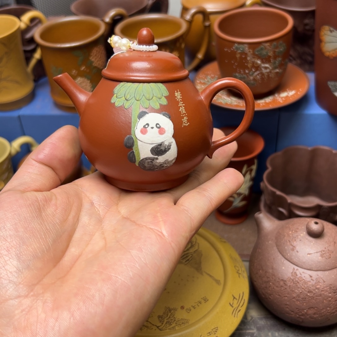 紫砂茶杯紫砂壶的120cc