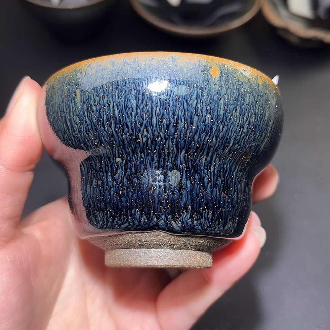 茶盏柴烧主人杯596