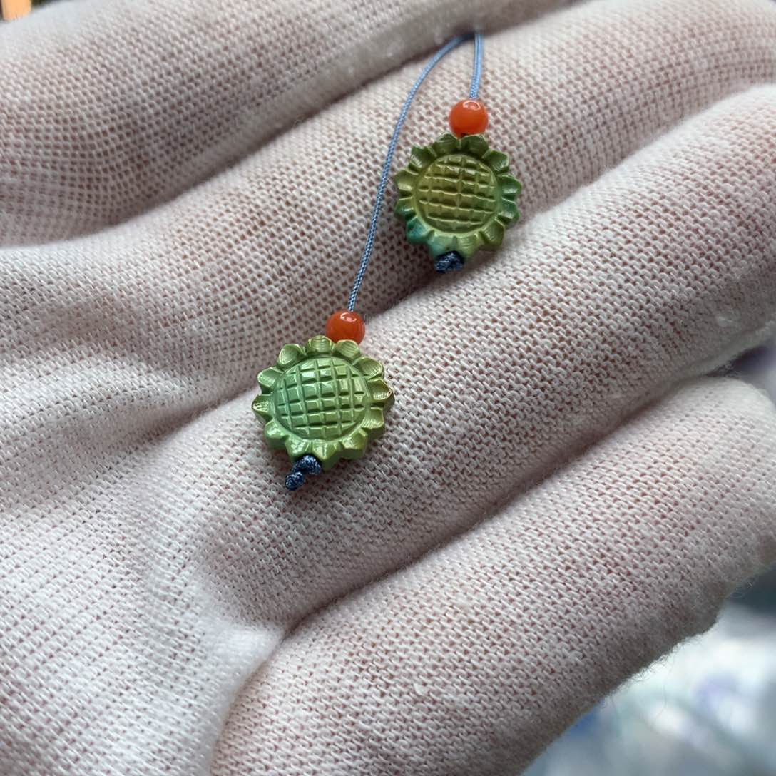 绿松石挂件未镶嵌