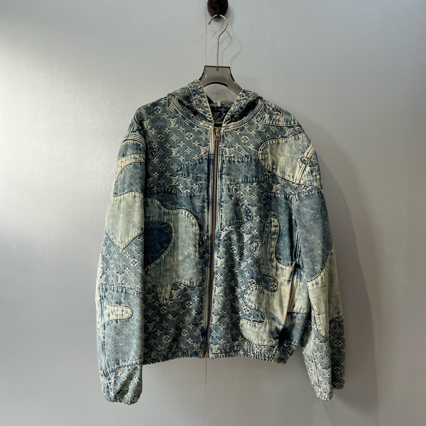 99新 LouisVuitton/路易威登 nigo结构牛仔外套/54码/x6716（北京）