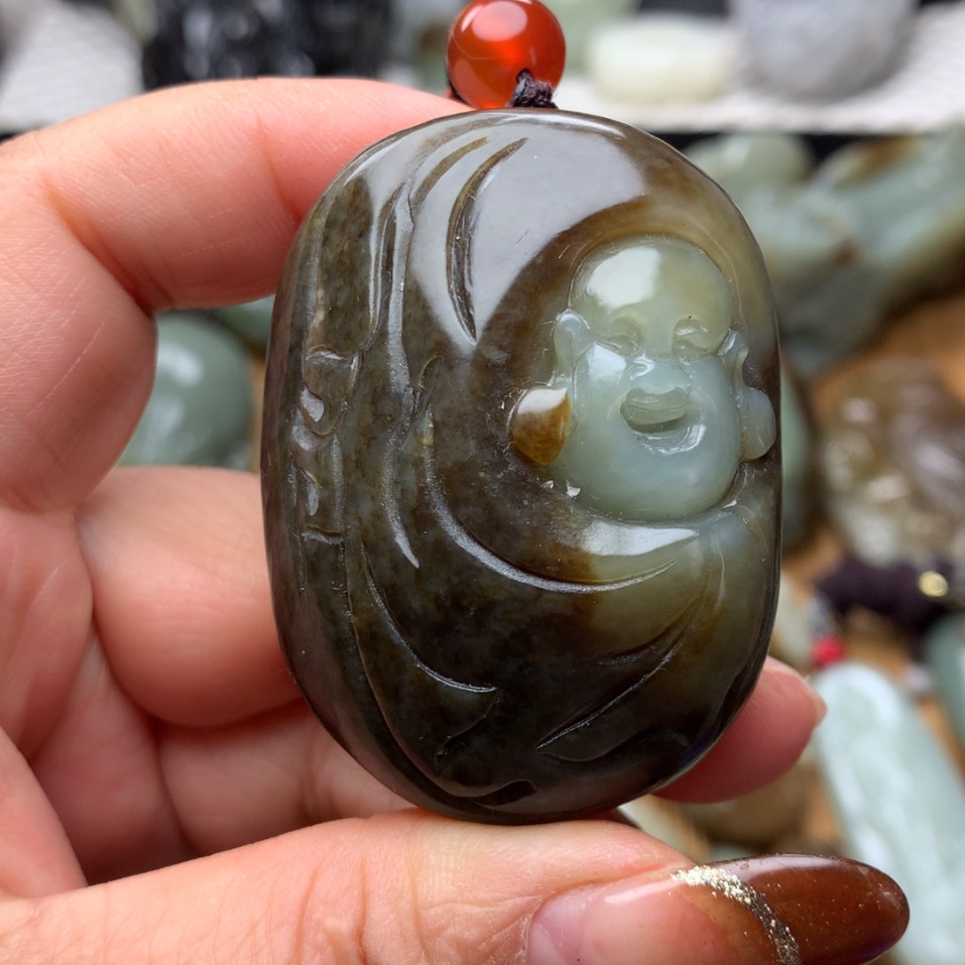 和田玉把件未镶嵌