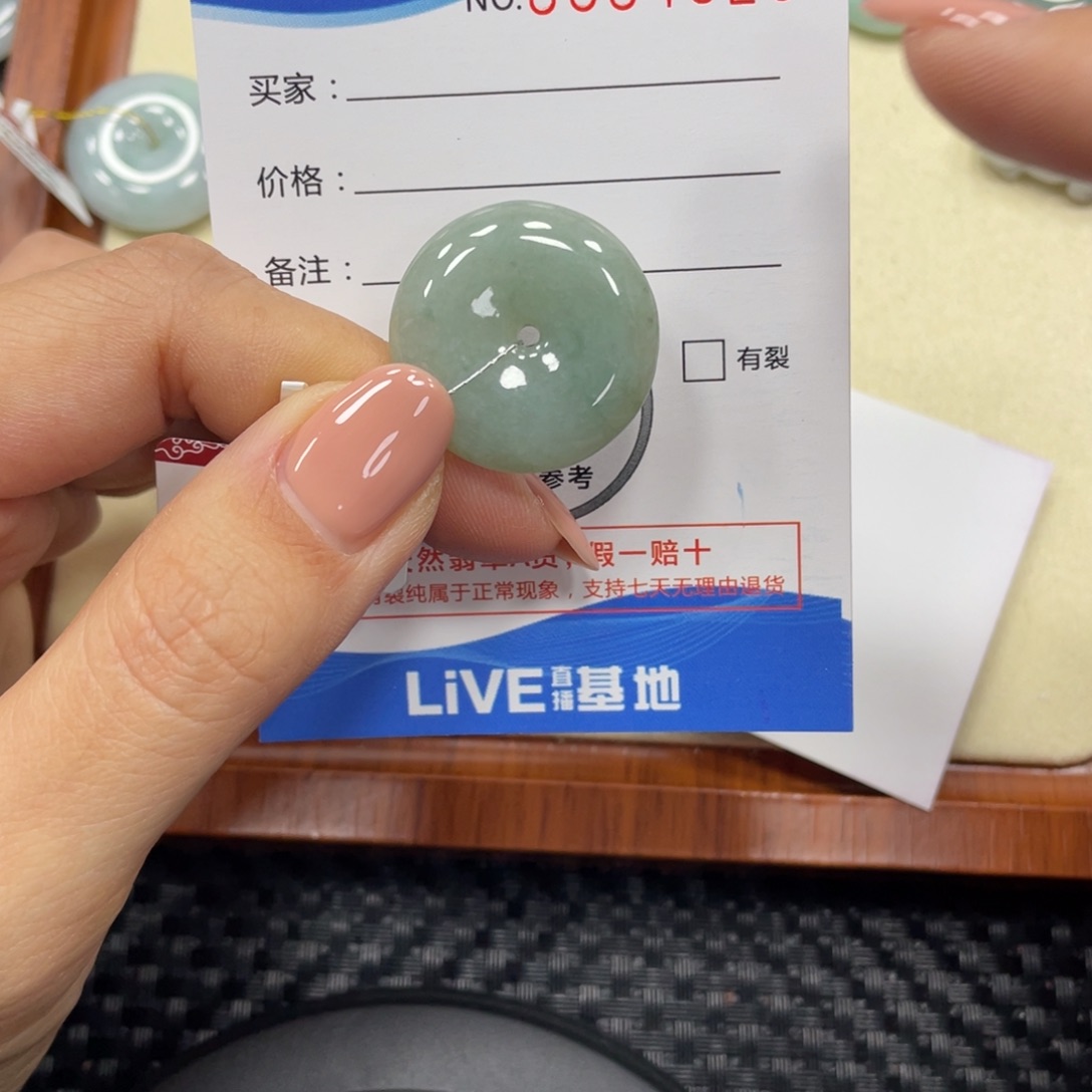 翡翠颈饰未镶嵌翡翠吊坠x 4828