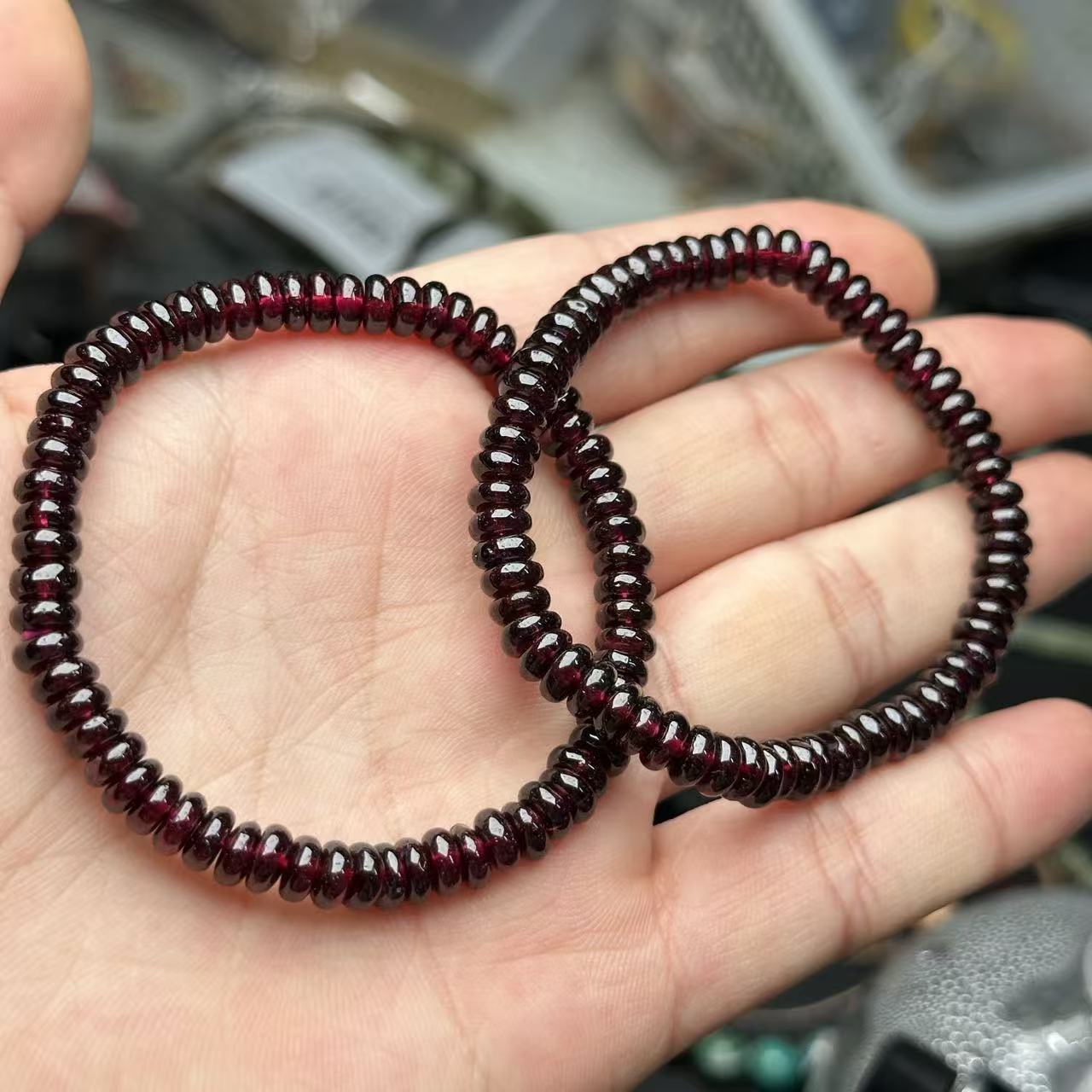 【A248】石榴石手串多样性发其一