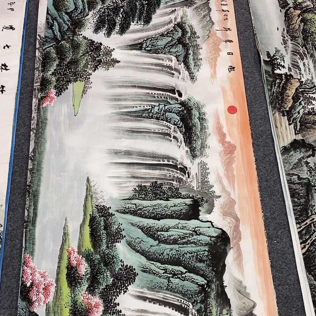 国画画画真的画画