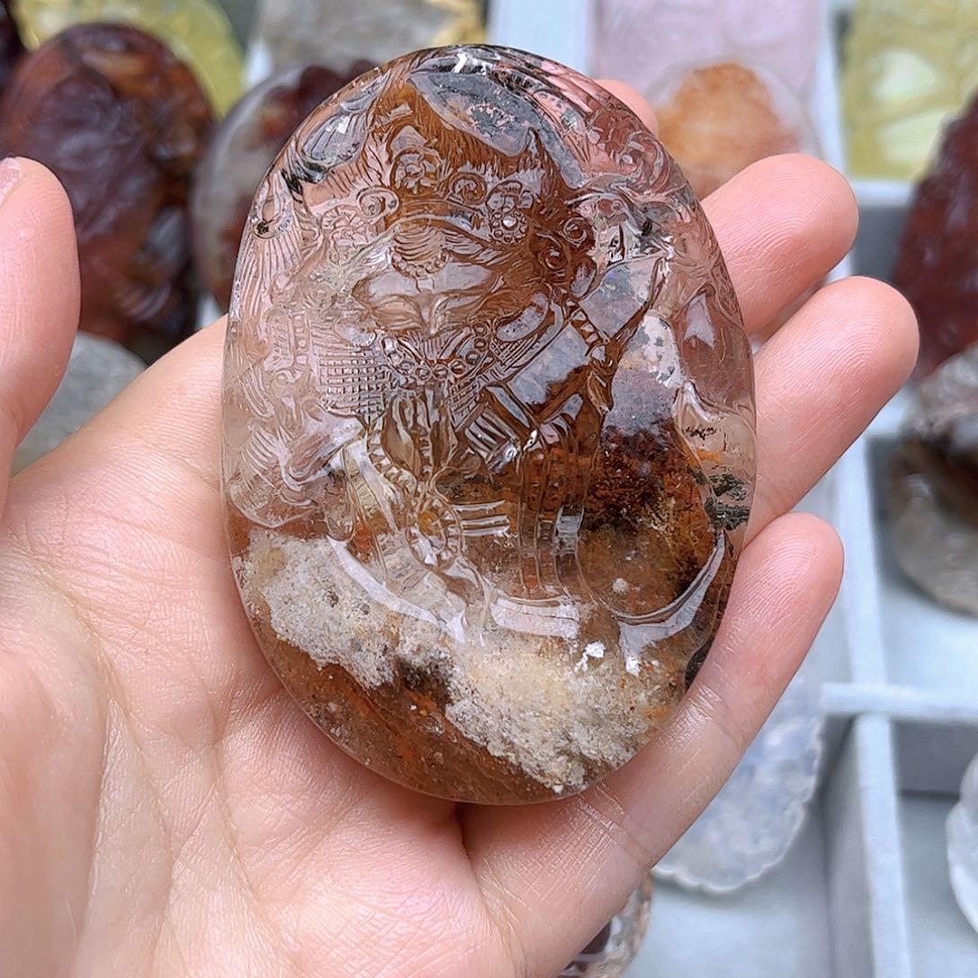 水晶吊坠(不含链)未镶嵌