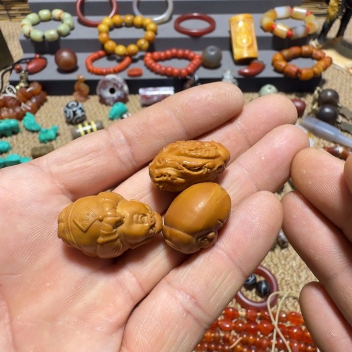 锤***磨玛瑙/玉髓未镶嵌手链