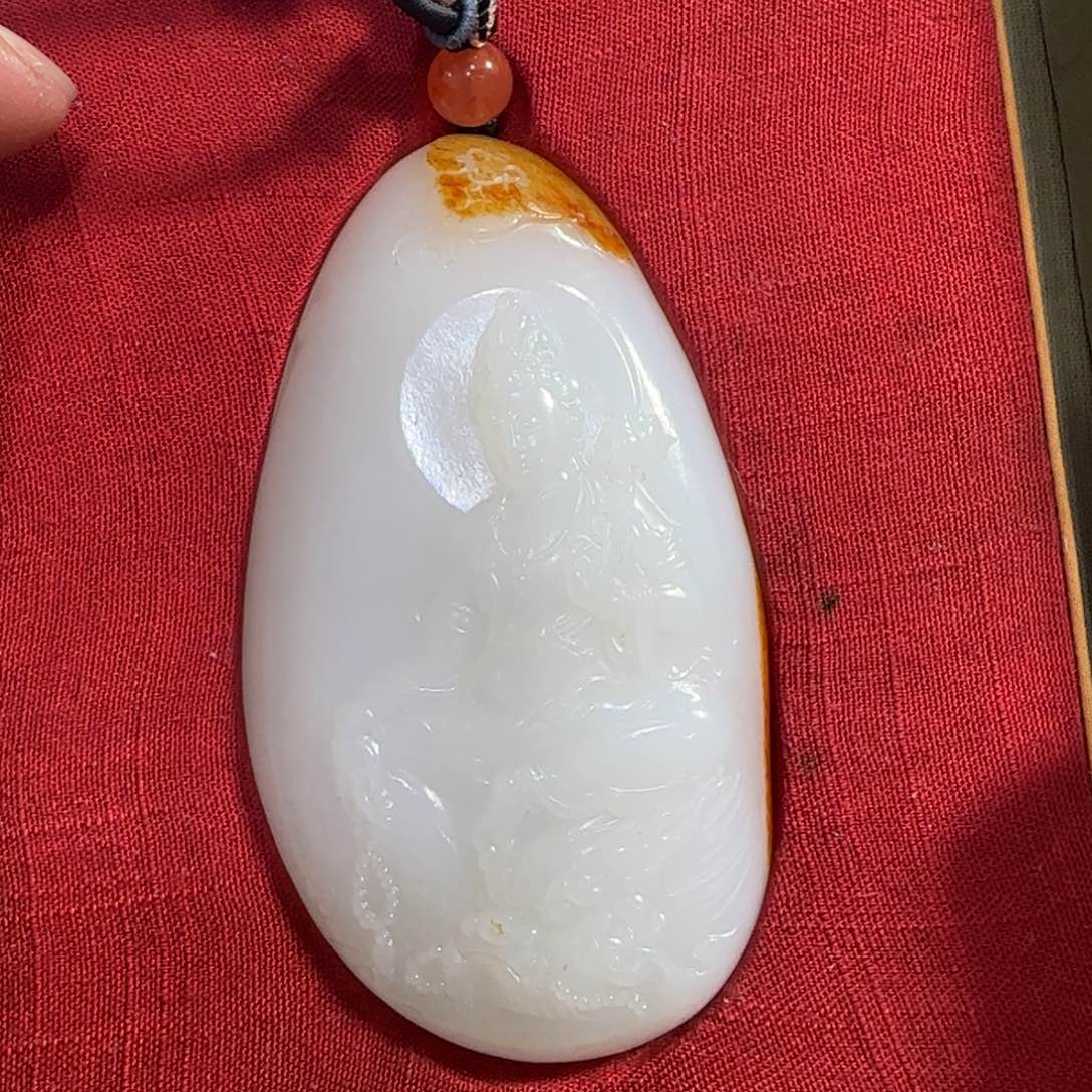 和田玉挂件未镶嵌