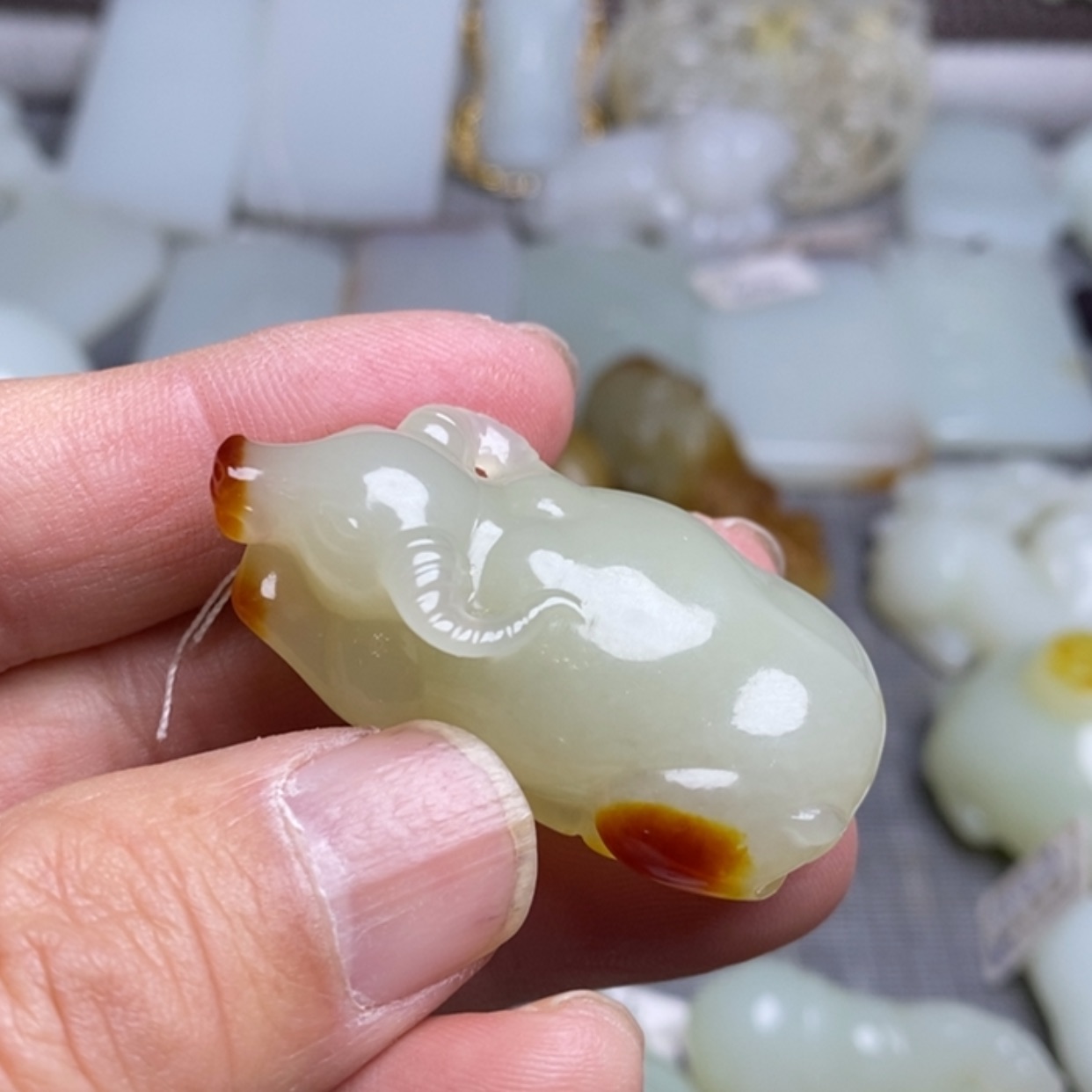 【闪购商品】和田玉（糖玉）颈饰未镶嵌