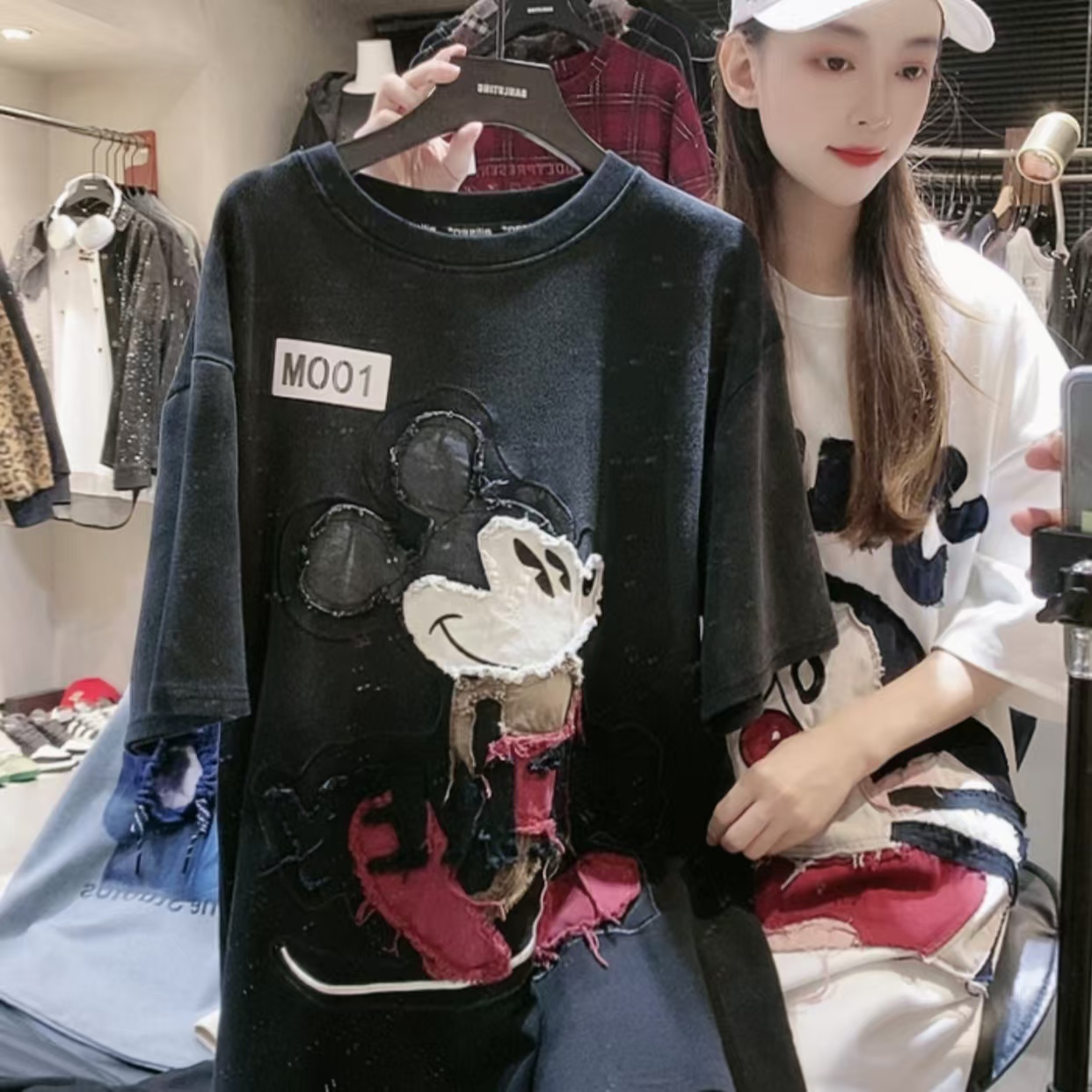 【K001-K100】爆款T恤女装时尚百搭上衣休闲