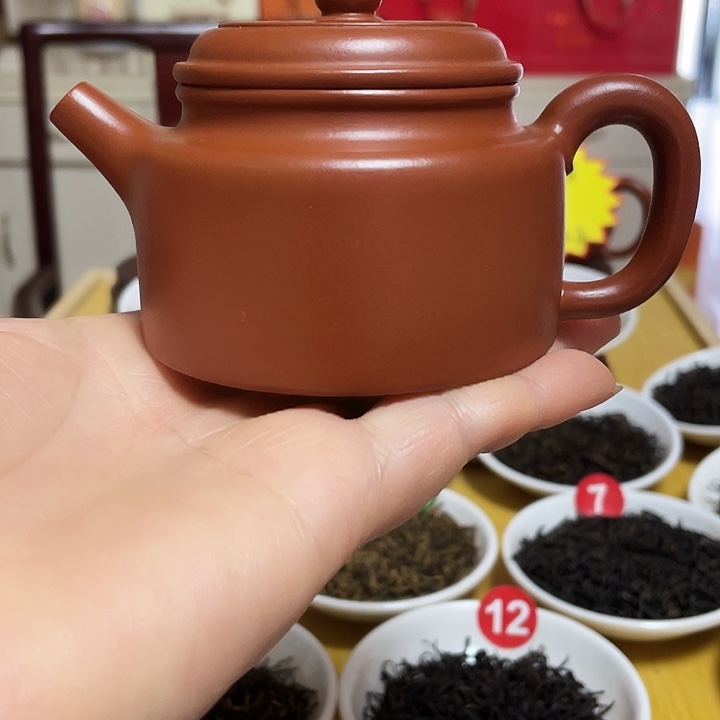 茶杯紫泥书**茶朱泥全手工紫砂壶