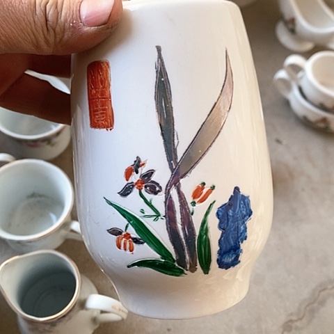 摆件，烧制问题都是正常的，。