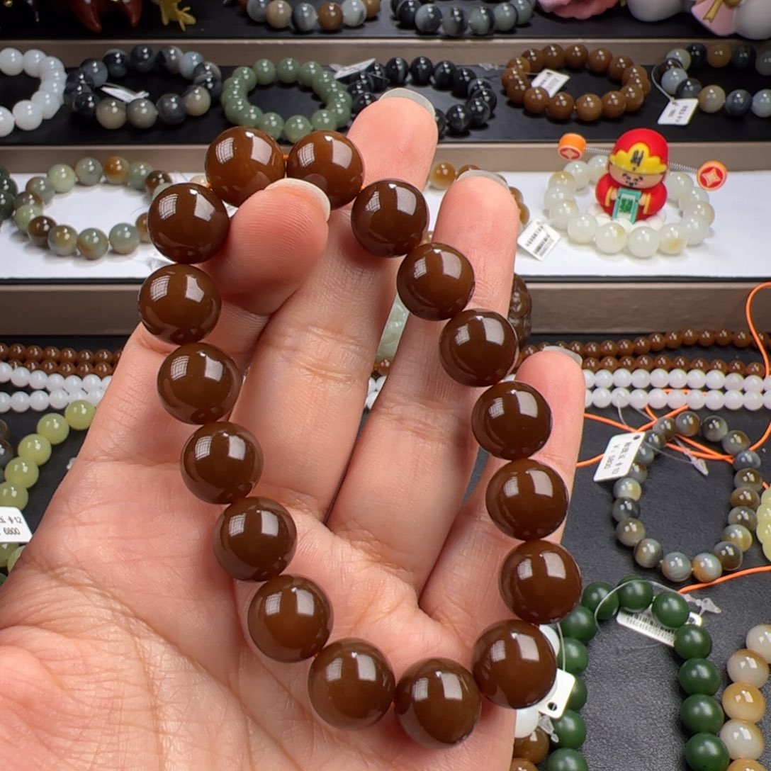 和田玉手链未镶嵌Z*z