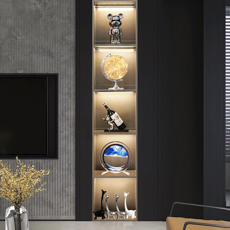 时迪馨高档陶瓷餐边柜陶瓷电镀摆件客厅套装组合酒柜电视柜装饰品