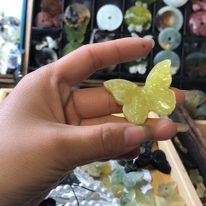 岫玉未镶嵌岫玉挂件