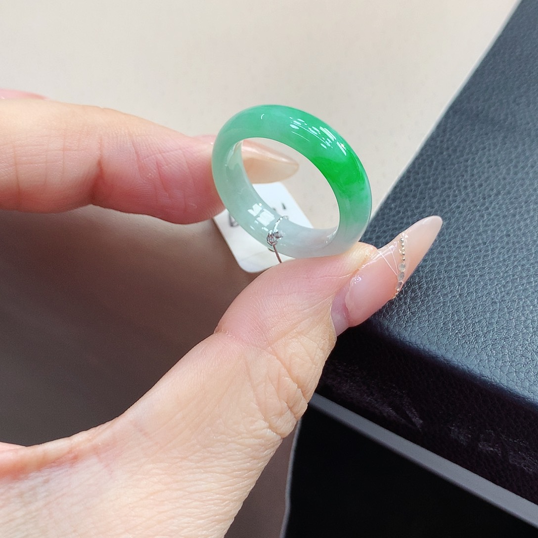 未镶嵌戒指翡翠21号