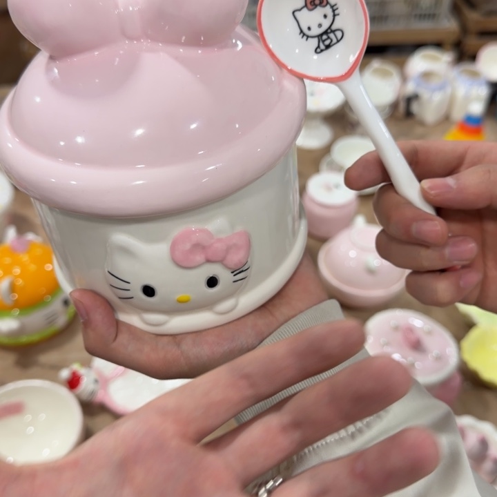 正版 釉下彩陶瓷工艺品