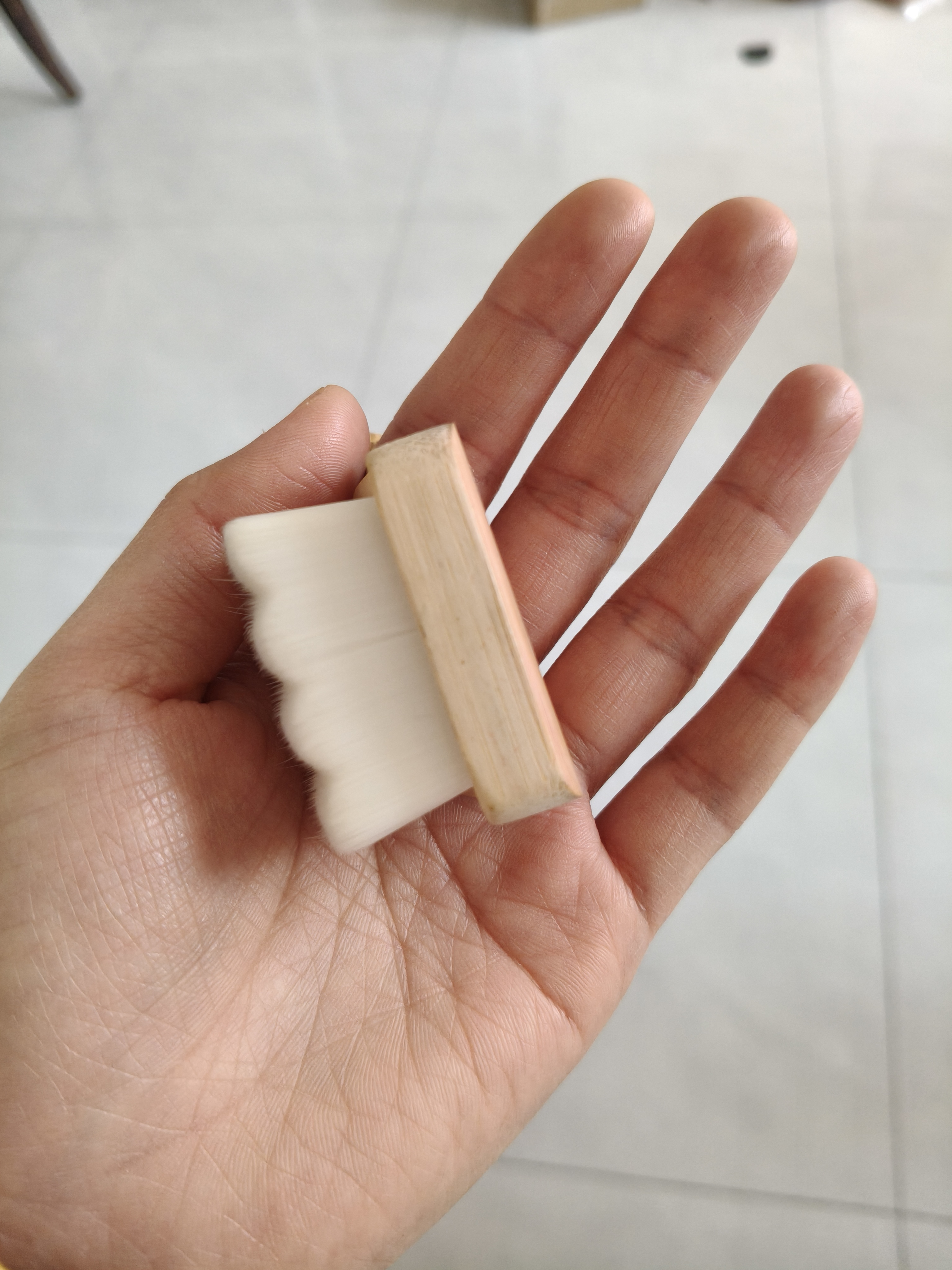 方块棋格万毛刷子文玩打底抛光提亮挂瓷清灰便携高档刷具