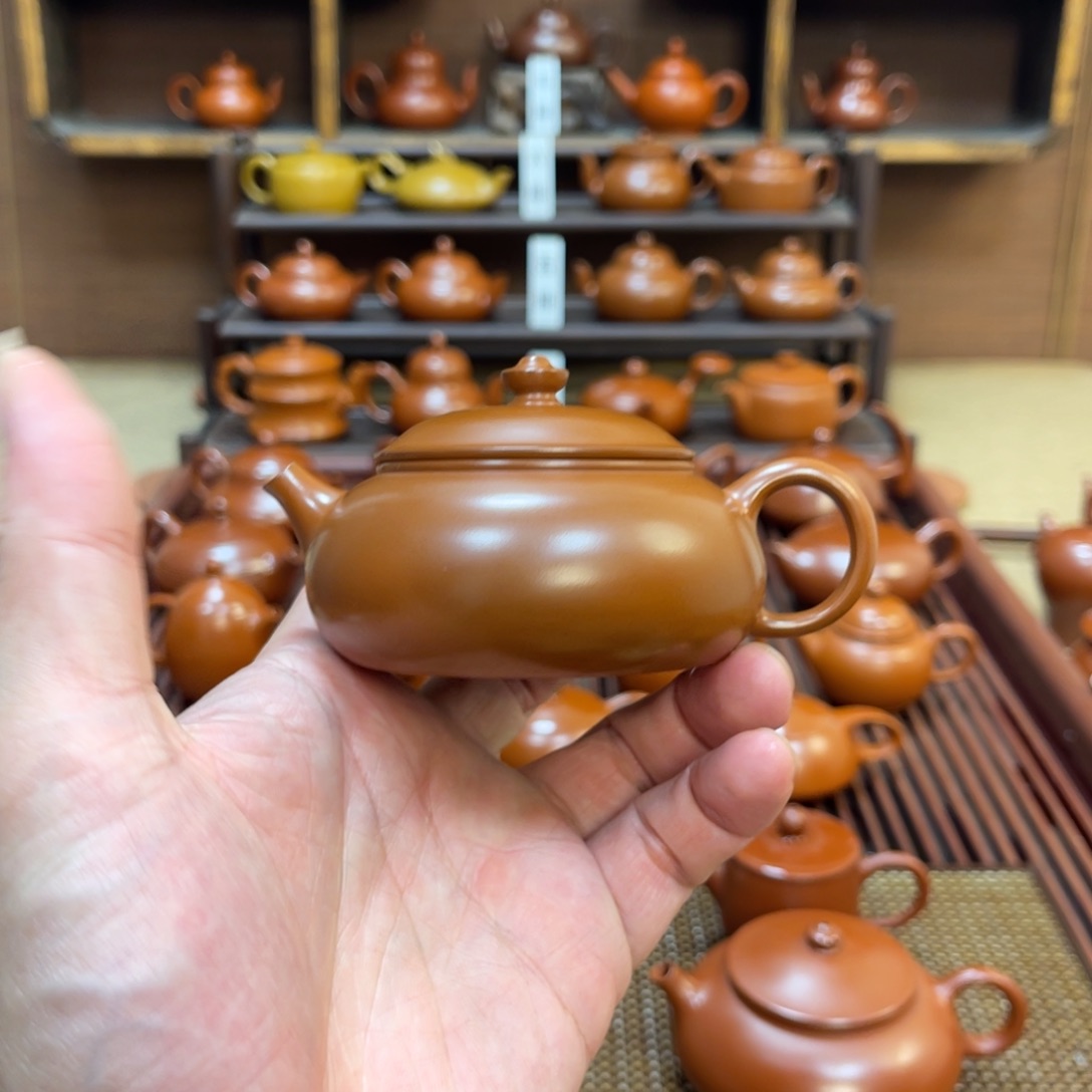 茶壶朱泥达*鱼福利价位