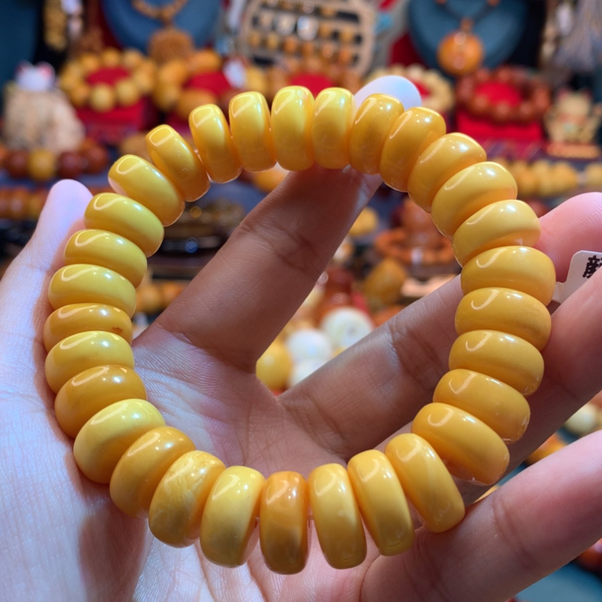 【闪购商品】蜜蜡手串未镶嵌蜜蜡手串