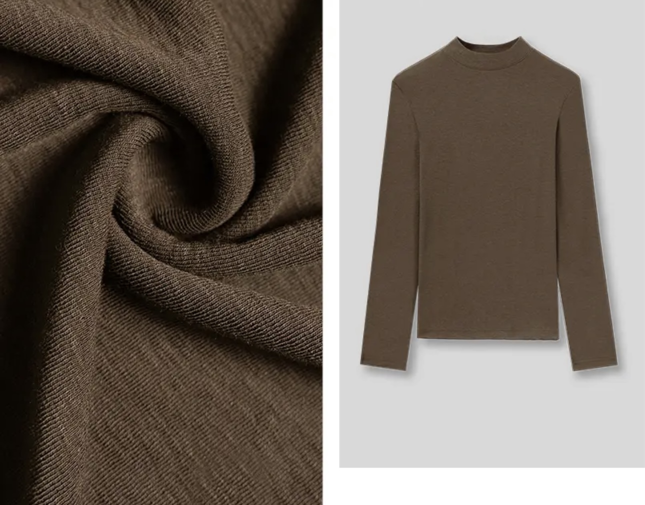 2025新款长袖修身气质洋气弹力春秋上衣打底衫女款保暖秋冬加绒