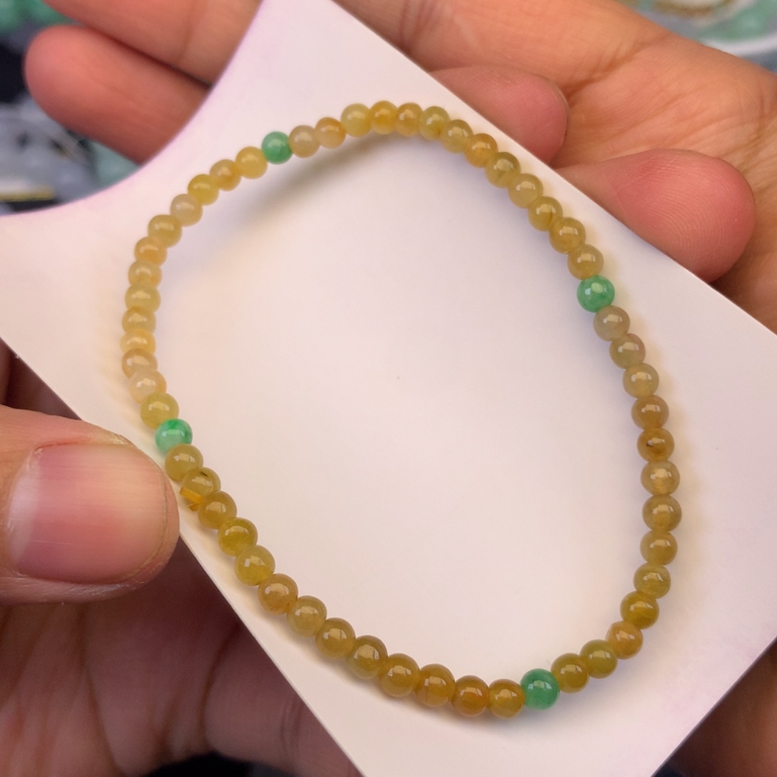 翡翠未镶嵌颈饰天然缅甸翡翠A货