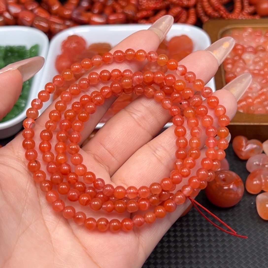 南红玛瑙未镶嵌吊坠(不含链)