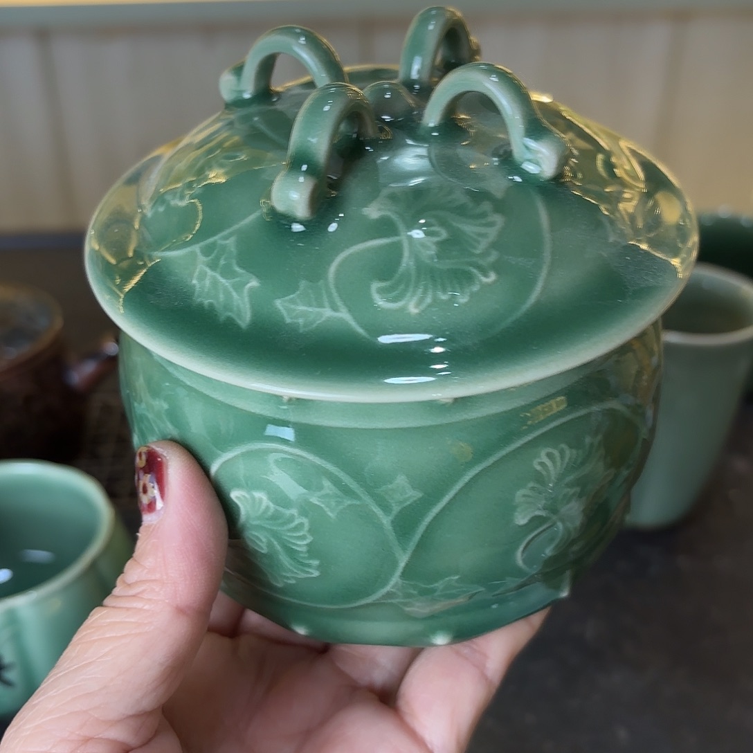 小米茶器龙泉云间青瓷