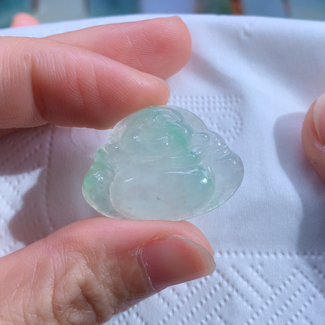 翡翠未镶嵌颈饰天然缅甸翡翠包邮