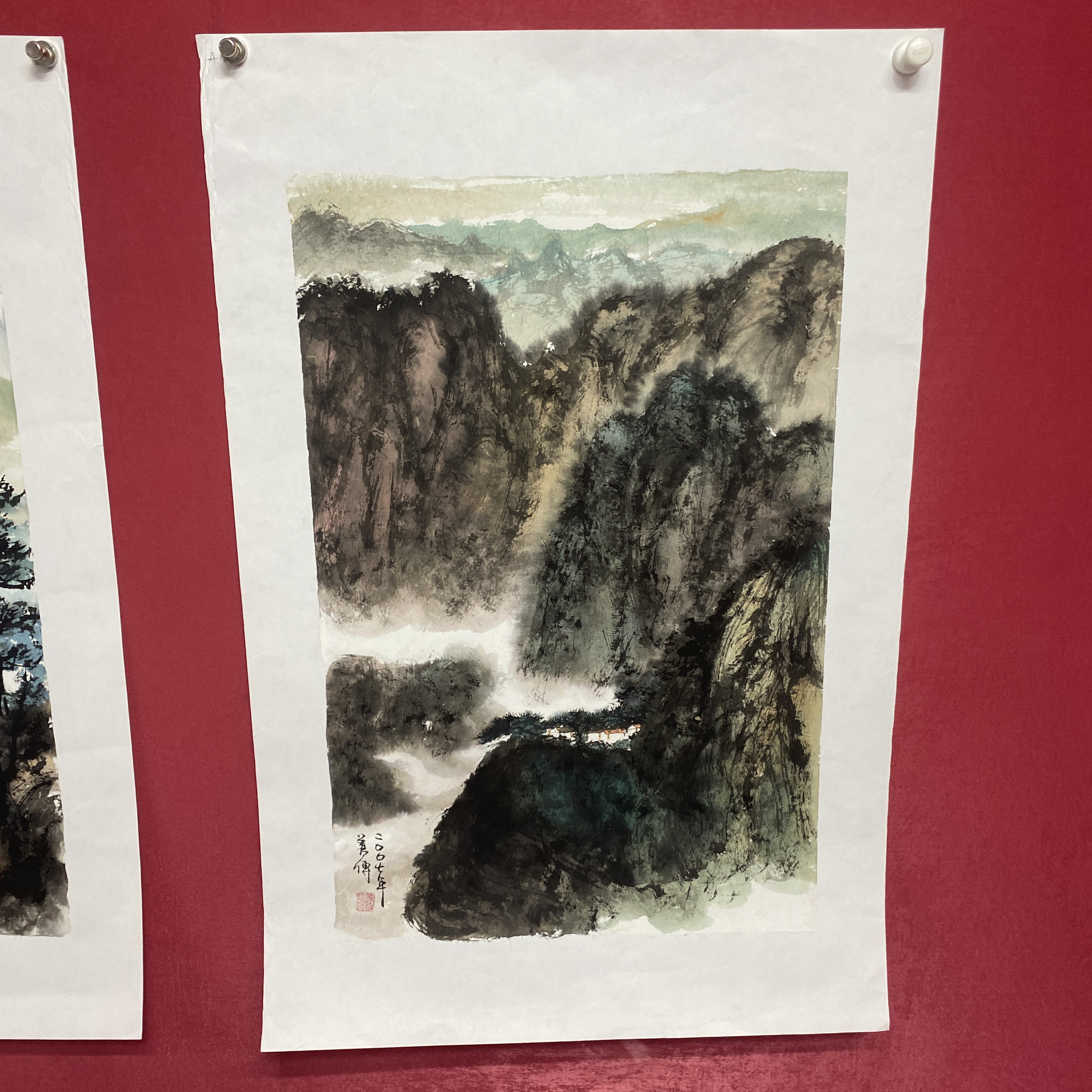 刘善传四尺三开作品