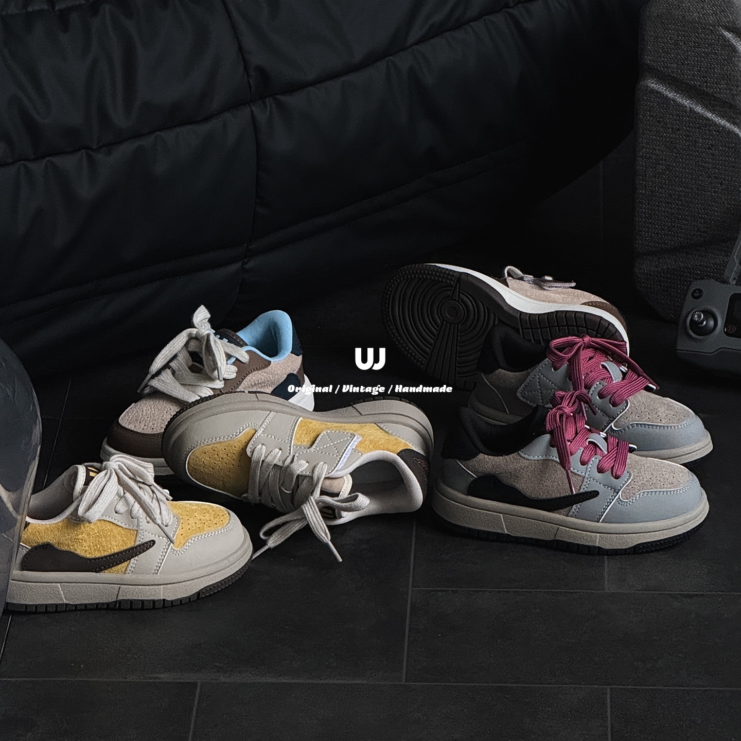 『VintagePatch』复古拼接儿童运动鞋秋季季潮流童鞋 256110