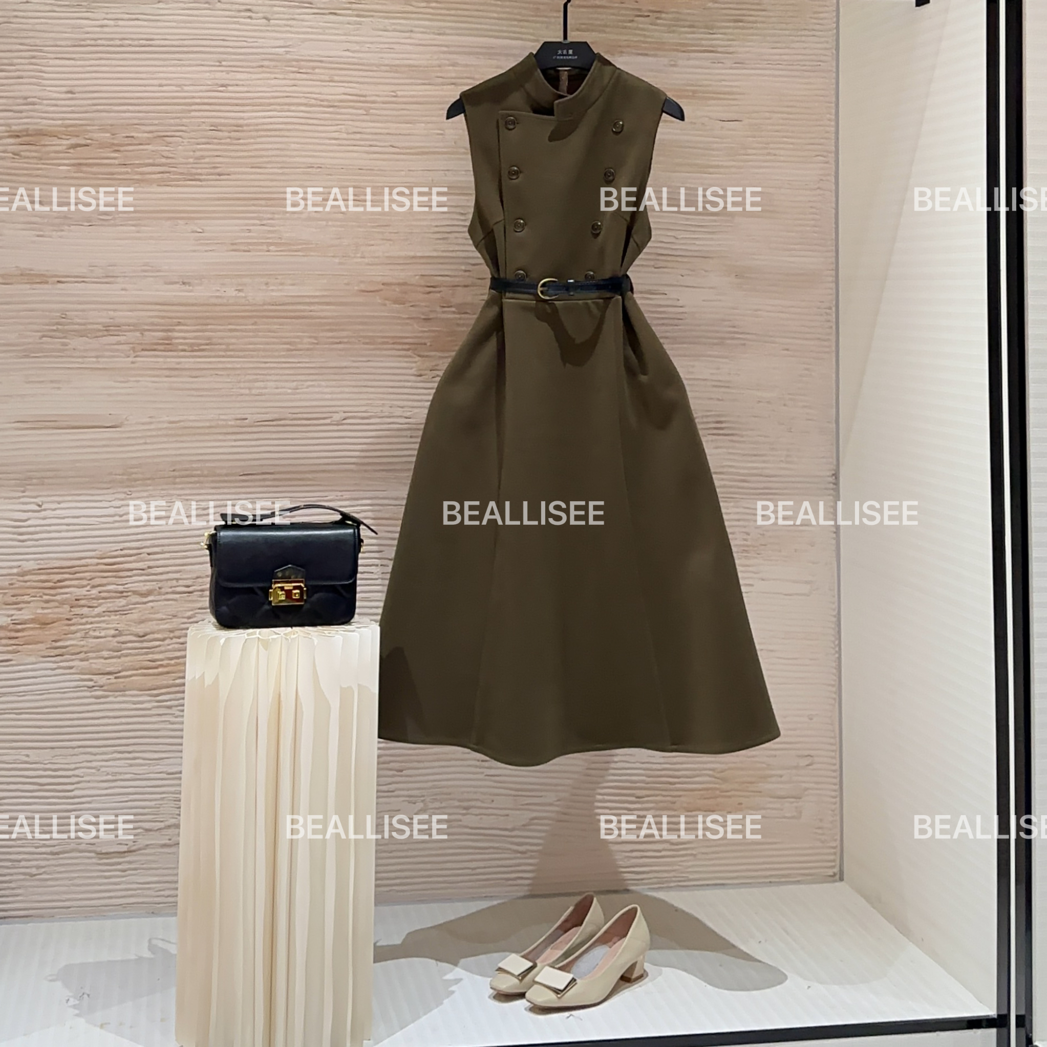 【宠粉价】秋冬新款无袖显瘦国风时尚宽松连衣裙W-A1646