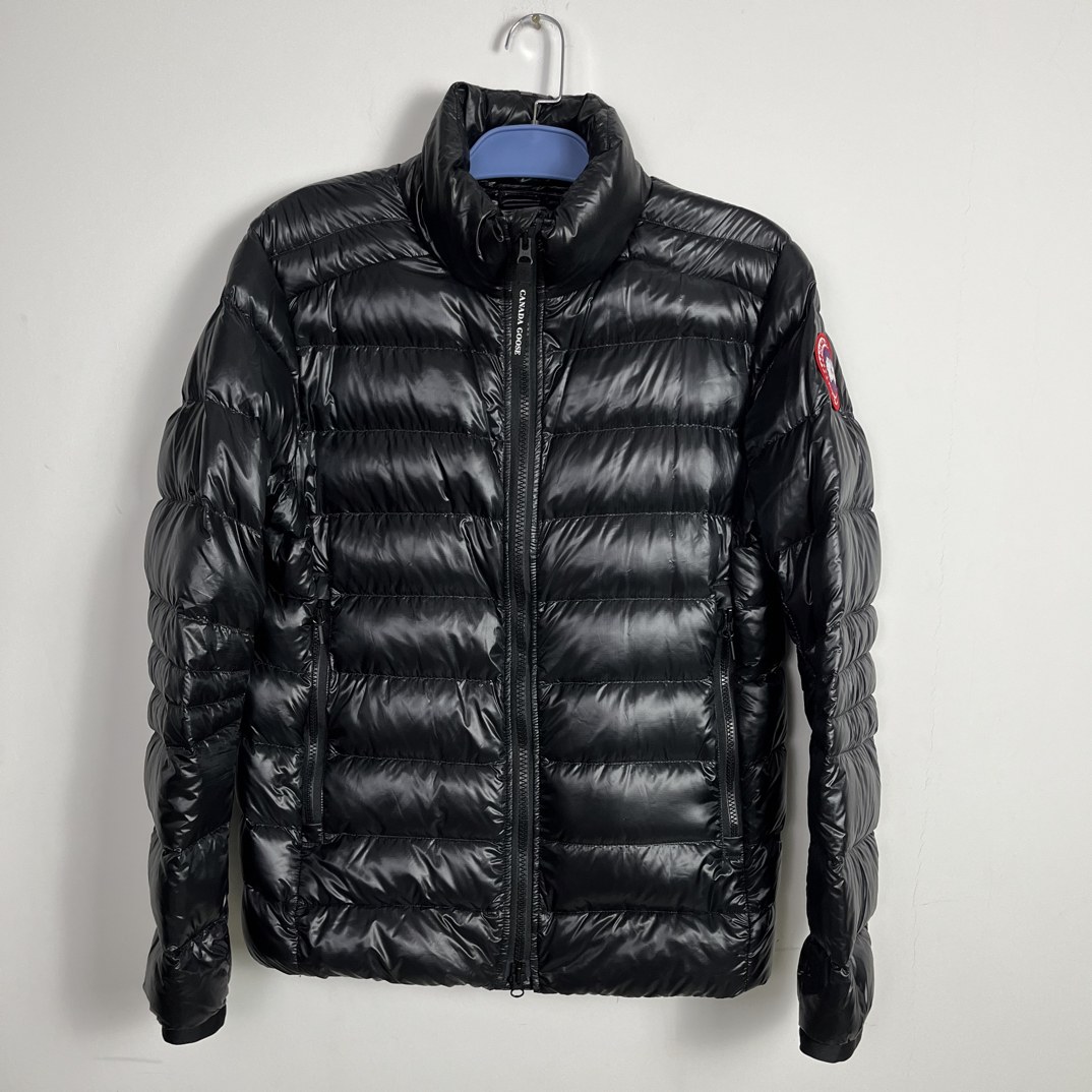 99新 CANADA GOOSE 加拿大鹅黑色羽绒服外套/M码