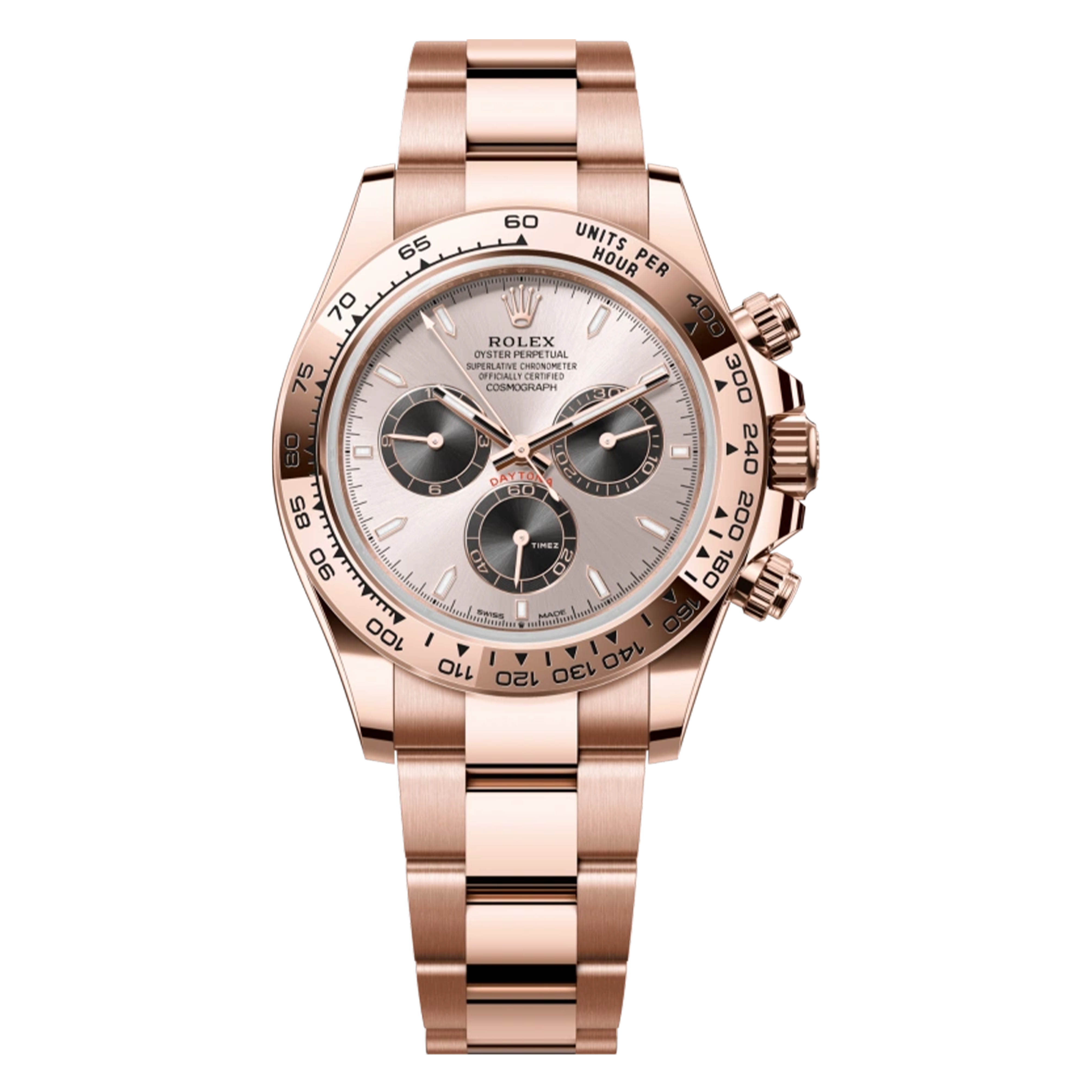 未使用 Rolex/劳力士 /126505全玫瑰金贝嫂/40mm