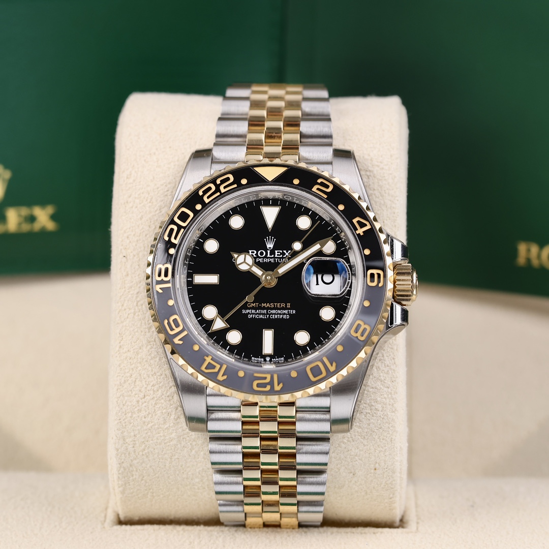 95新 Rolex/劳力士 126713 大日历双时区GMT 2024年8月保卡 