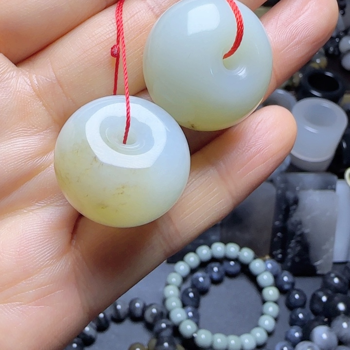 阿***益平安扣饰品珠子路路通