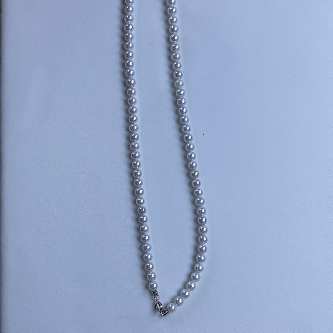 淡水珍珠合金颈饰