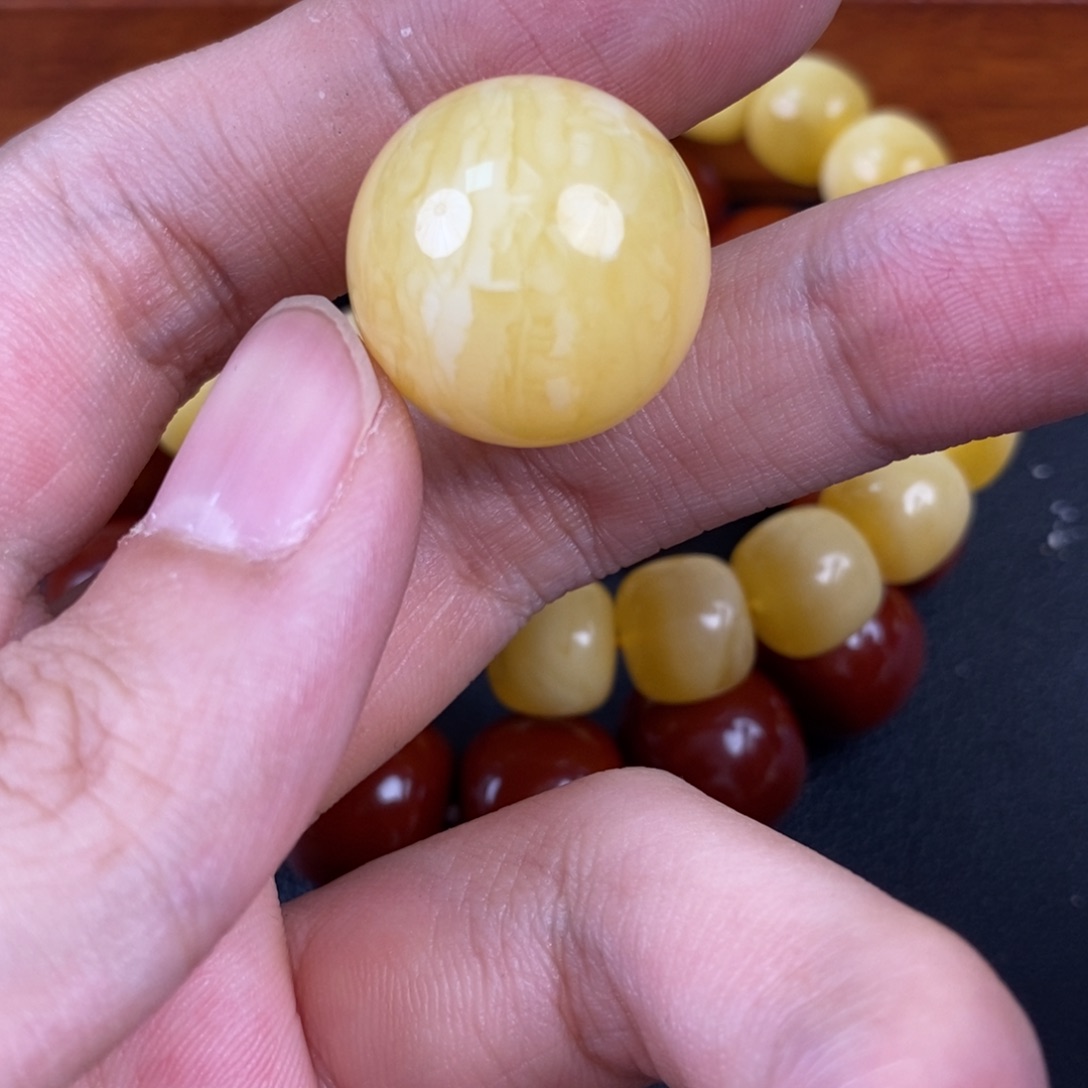 琥珀未镶嵌裸石虎皮79