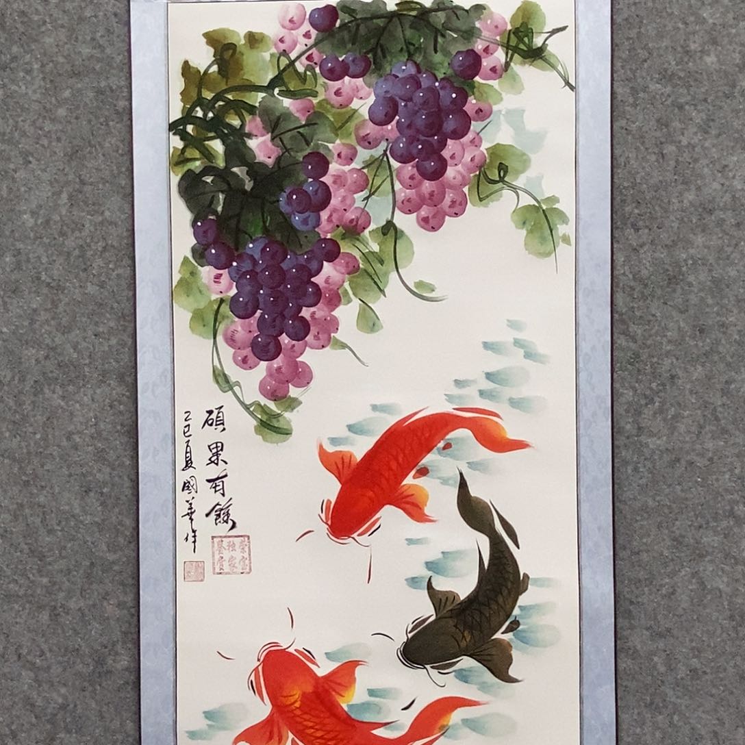 国画刘国华手绘作品111
