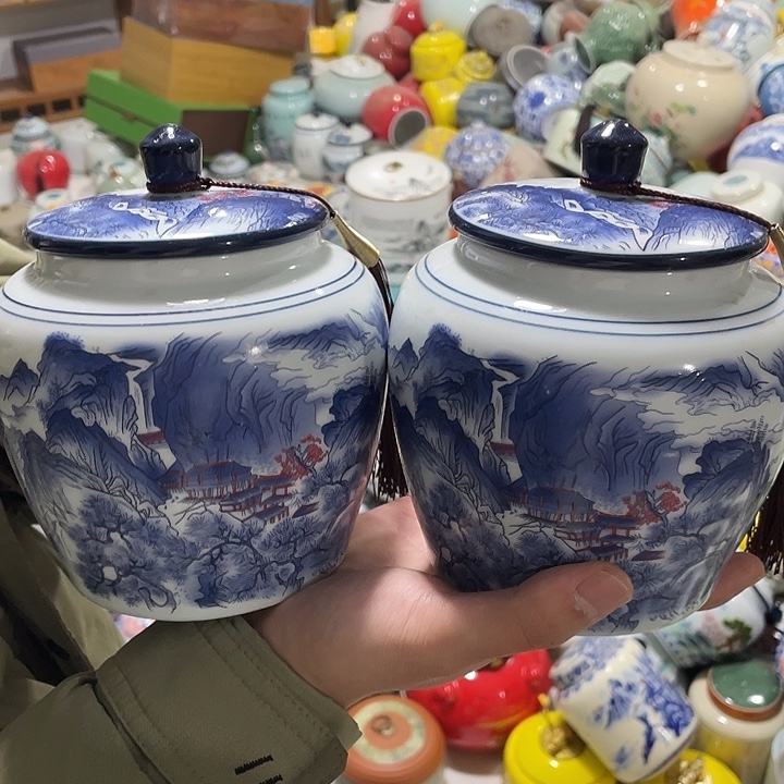 陶瓷罐茶叶罐密封罐