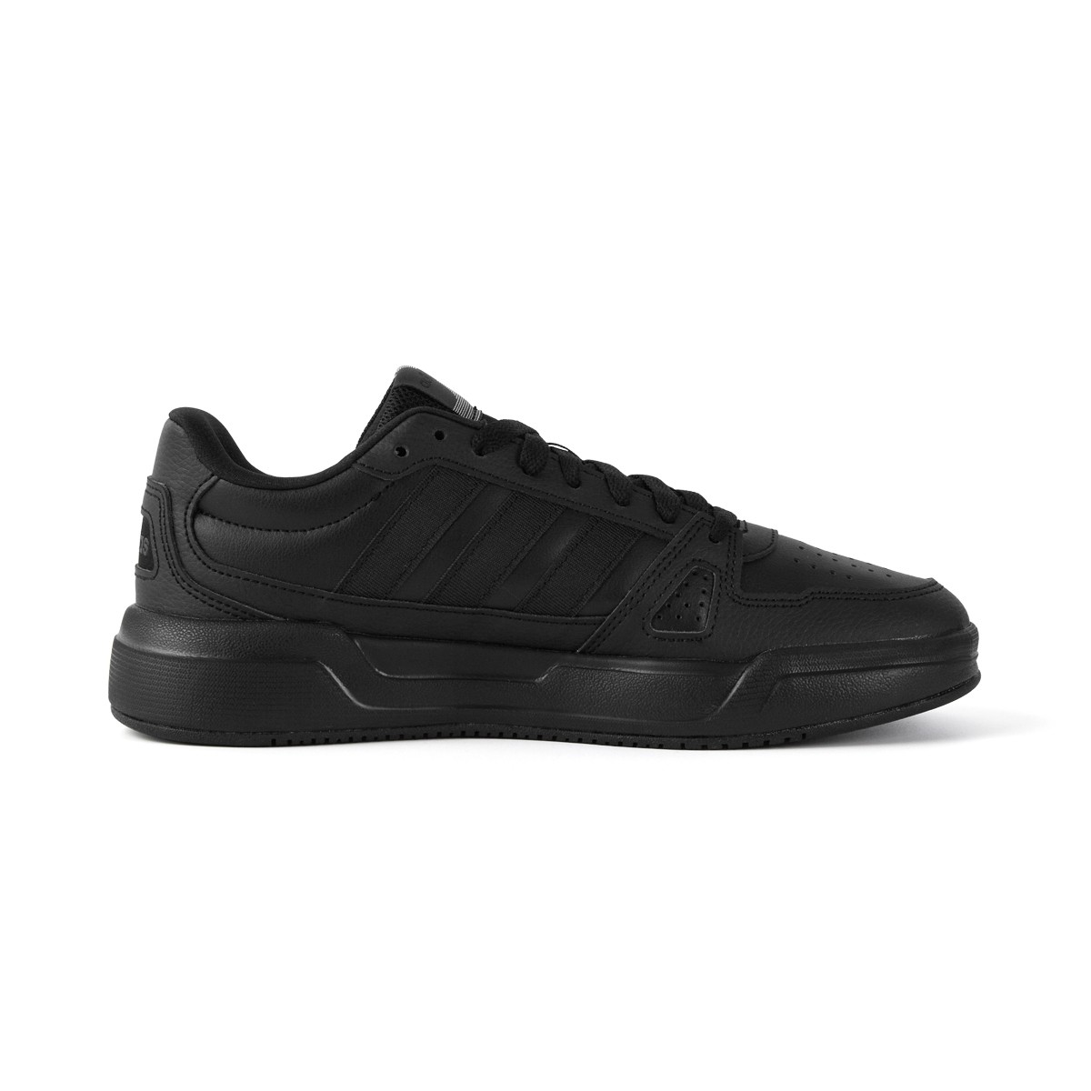 【礼袋款】 adidas/阿迪达斯男女同款黑色板鞋时尚潮流情侣款JS4361