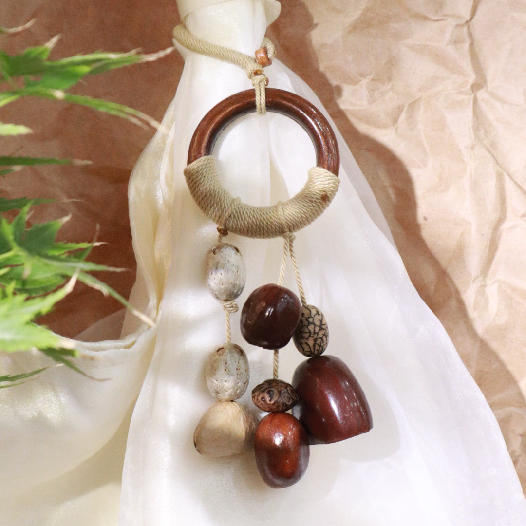 天然果实果壳手工制作果壳铃平安扣背包挂车挂装饰